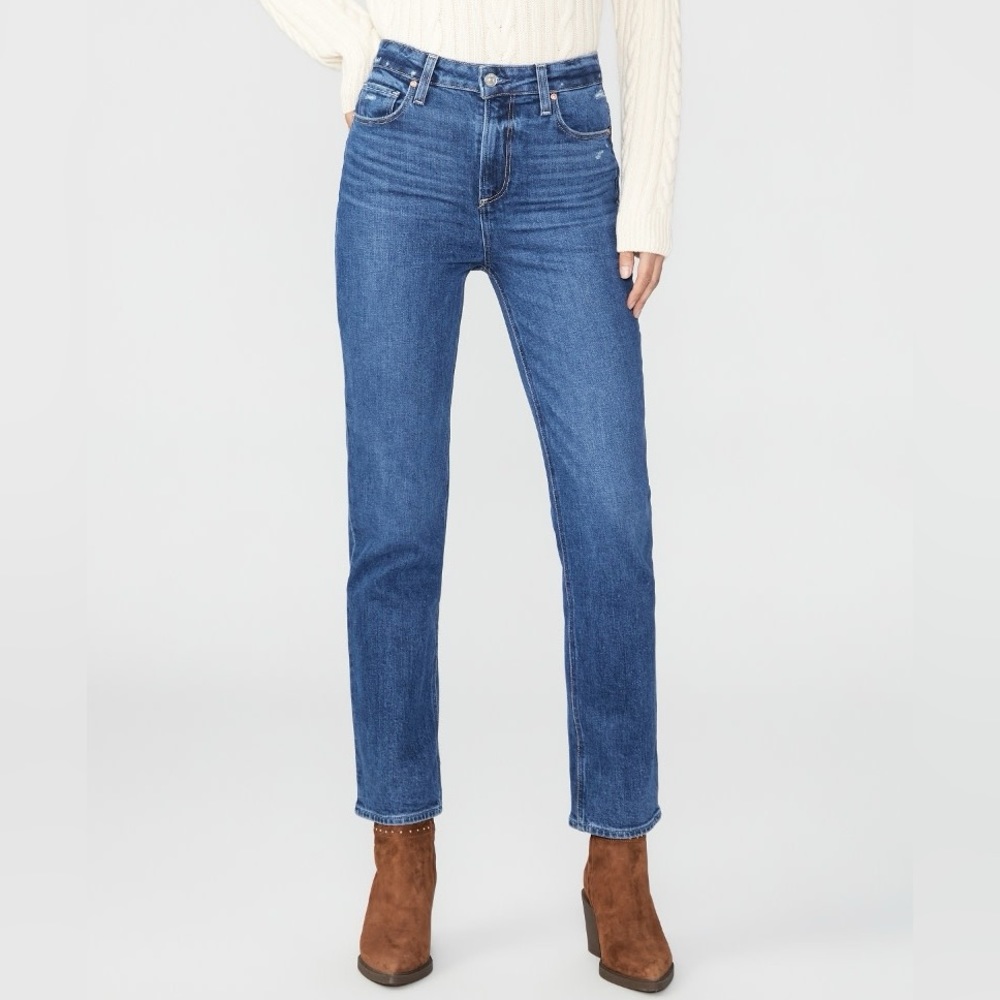 NEW Paige Stella High Rise Modern Straight Leg Jeans